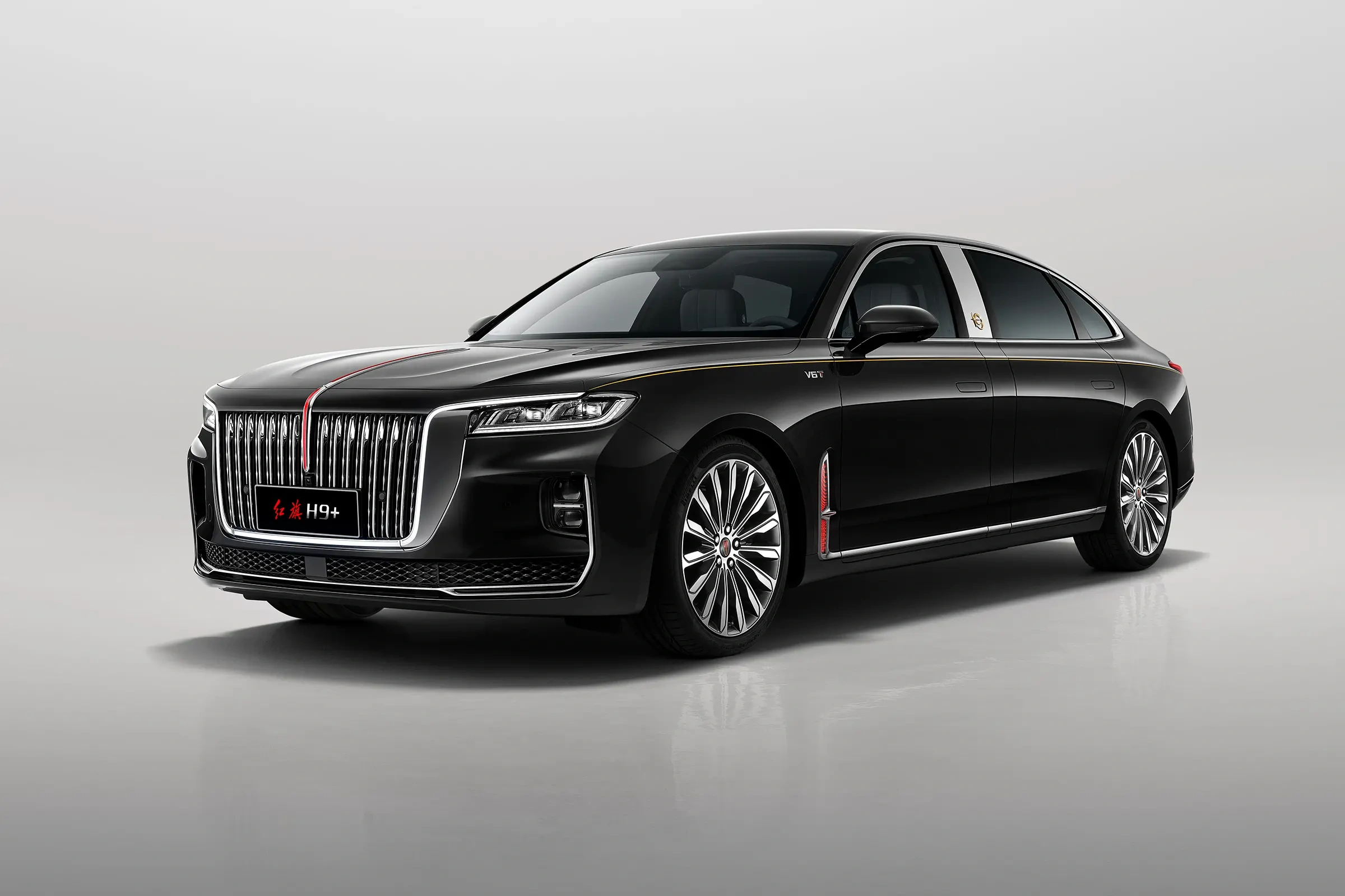 Het Hongqi H9-brandstofvoertuig biedt chauffeurs een uitstekende rijervaring